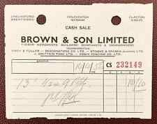1956 brown son for sale  HASTINGS