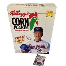 Usado, Caixa de cereais Nolan Ryan 1993 Kellogg's Corn Flakes + 1992 cartões Donruss Coca-Cola comprar usado  Enviando para Brazil