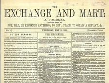 Newspaper mart 1st for sale  CHESTER