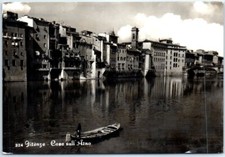Cartão postal - Casas no Arno - Florença, Itália comprar usado  Enviando para Brazil