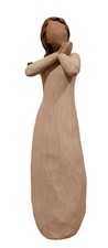 2003 Estatueta Willow Tree "Alegria" Mulher Cabelo Trançado em Pé Sem Caixa 9" Polegadas comprar usado  Enviando para Brazil