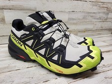 Tênis de corrida Salomon masculino Speedcross 6 GTX tamanho 8.5 preto verde branco comprar usado  Enviando para Brazil