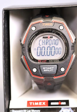 Relógio masculino Timex Ironman Classic 43mm - Pulseira preta com detalhes vermelhos comprar usado  Enviando para Brazil
