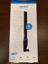 Linksys WRT004ANT Omni Direcional Dual-Band Pacote com 4 Antena de Alto Ganho Selada Nova comprar usado  Enviando para Brazil