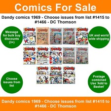 Dandy comics 1969 for sale  SKEGNESS