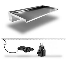 Edelstahl wasserfall 60cm gebraucht kaufen  Döbern