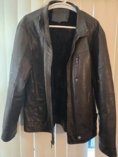 Brown leather jacket for sale  Long Beach