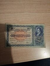 Billet francs franken d'occasion  Creil