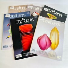 Usado, 6 x Revista Artesanato Internacional Arte Escultura em Vidro Madeira Cerâmica comprar usado  Enviando para Brazil