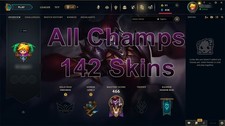 League of Legends Account EUW Unranked All Champs 142 Skins Lvl 30 Lol Acc Smurf, usado comprar usado  Enviando para Brazil