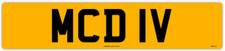 Mcd private personalised for sale  MAIDENHEAD