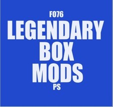 Fo76 legendary mod for sale  North Las Vegas
