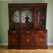Victorian breakfront library for sale  SWINDON