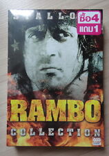 RAMBO TRILOGY 1-3 Coleção Box Set Sylvester Stallone Filme Tailândia DVD Raro!, usado comprar usado  Enviando para Brazil