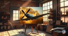 Flight in Art 🎨✈ - Imagem digital foto papel de parede fundo arte desktop, usado comprar usado  Enviando para Brazil