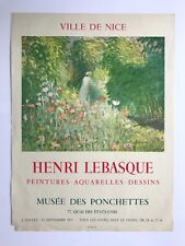 Henri lebasque musée d'occasion  Paris XX