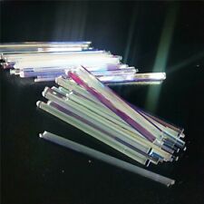 Prisma de vidro óptico 20pcs 7.2cm comprimento Colorido Artesanato Decorativo Faixa de prismas, usado comprar usado  Enviando para Brazil