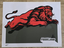 POSTER PEARL JAM - ARNHEIM / LEÃO DE ANTUÉRPIA - AMES BROS. 2006 comprar usado  Enviando para Brazil