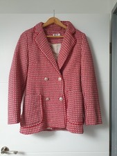 Manteau rouge sobe d'occasion  Roche-la-Molière