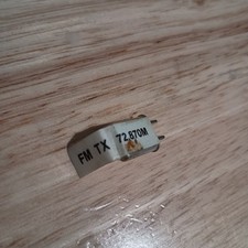 #V) FM 72.870 TX RX cristal tipo 72.6 comprar usado #V) FM 72.870 TX RX cristal tipo 72.6 comprar usado  Enviando para Brazil