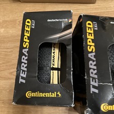 Pneu Continental Terra Speed - 700 x 35, sem câmara, dobrável, preto/creme 2 peças comprar usado  Enviando para Brazil