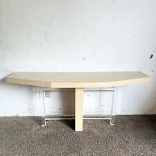 Postmodern beige lacquer for sale  Delray Beach