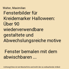 Fensterbilder kreidemarker hal gebraucht kaufen  Trebbin