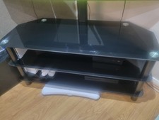 Black tempered glass for sale  SANDY