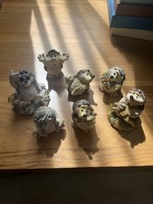 Hedgehog set ornaments for sale  STOKE-ON-TRENT
