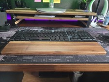 Walnut wooden keyboard for sale  ASHTON-UNDER-LYNE