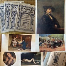 100 famous paintings for sale  PETERBOROUGH