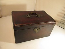 Mahogany box c1800 for sale  LOCHGILPHEAD
