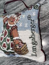 Longaberger tapestry pillow for sale  Green Forest