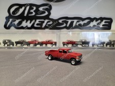 Ford F350 Extended Cab 1997 personalizado 1:64 metal fundido 4x4 OBS vermelho comprar usado  Enviando para Brazil