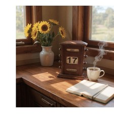 Antique wooden desktop for sale  IPSWICH