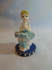 Statuette danseuse bleu d'occasion  Wittenheim