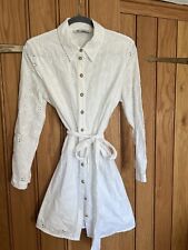 Zara white shirt for sale  NORTHAMPTON