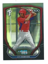 Bowman 2015 cromo béisbol Bowman Scouts Top 100 insertos individuales - tú eliges segunda mano  Embacar hacia Mexico