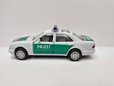 Welly 9723 Mercedes E 320 W210 POLICJA 320 Niemcy 1:36 Odlew ciśnieniowy Odlew Odciągnięty Bez pudełka na sprzedaż  PL