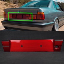 Placa reflexiva genuína BMW E34 Sedan Heckblende 82129401095 Euro 525i 540i M50 comprar usado  Enviando para Brazil
