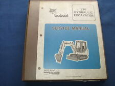 BOBCAT 130 ESCAVADEIRA SERVIÇO LOJA LIVRO DE REPARO MANUAL ORIGINAL DO FABRICANTE comprar usado  Enviando para Brazil