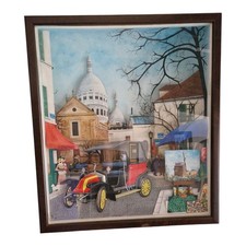 Quadro parigi rilievo usato  Montebello della Battaglia