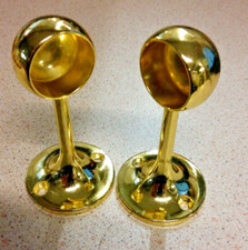 Brass rail end for sale  CHESTER