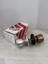 WeiserLock banheiro antigo, trava de quarto 300 2 3/8 conjunto de fechaduras alça bronze/prata comprar usado  Enviando para Brazil