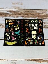 Adesivos Guitar Hero Red Octane novos em folha não usados 2005 comprar usado  Enviando para Brazil