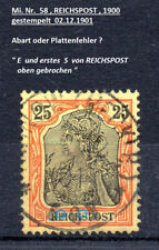 Reichspost 1900 germania gebraucht kaufen  Fürfeld, Biebelsheim, Hackenheim