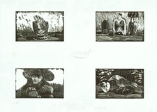Antonio pssenti xilografia usato  Lucca