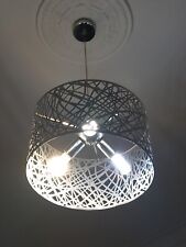 Lampadario metallo moderno usato  Torino