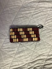 Wood bead clutch for sale  Hurst
