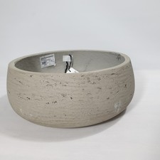Doniczka ceramika szary Pottery Pots 29 cm x 29 x 11 cm z wadą na sprzedaż  PL